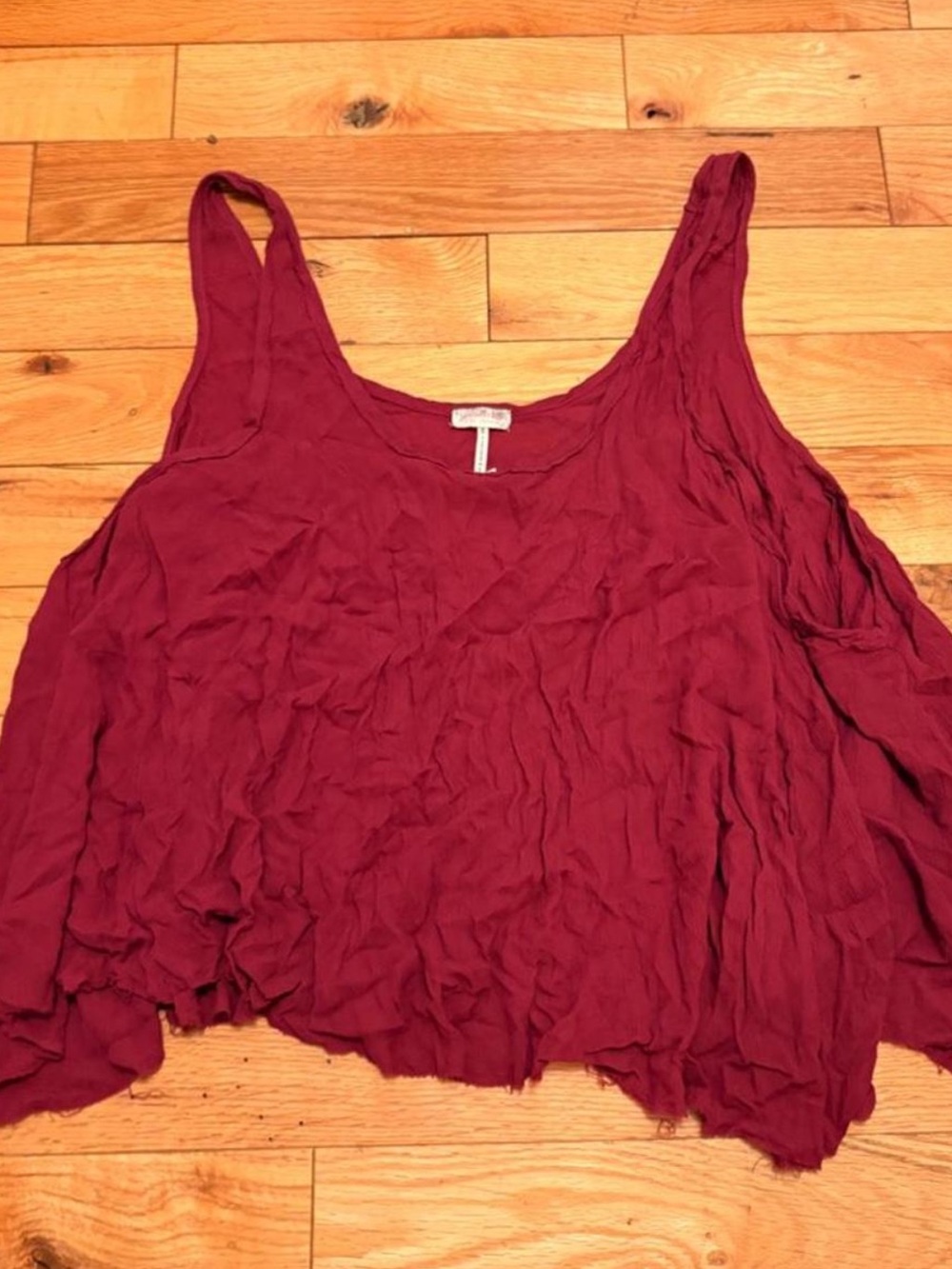 Intimately Free People Flowy Magenta Tank Top